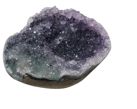 Druzy Amethyst Heart (Uruguay)