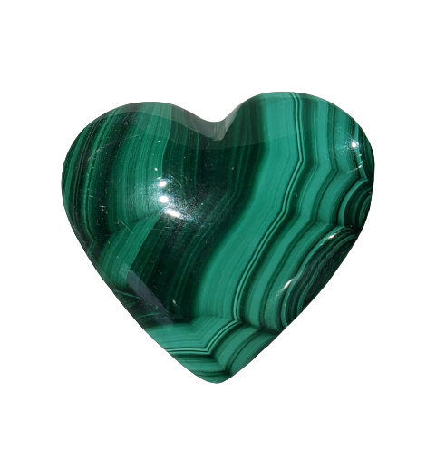 Malachite Heart (Congo)
