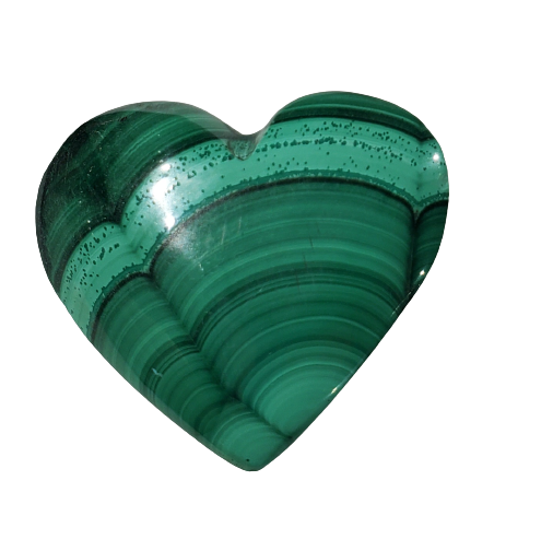 Malachite Heart (Congo)