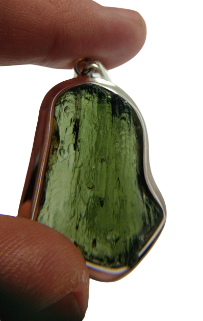 Moldavite Pendant, 14 grams