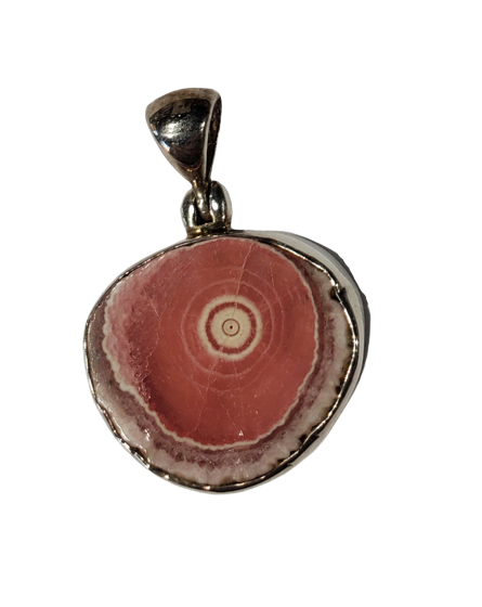 Rhodochrosite Stalactite Pendant