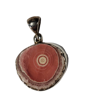 Rhodochrosite Stalactite Pendant