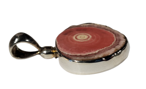 Rhodochrosite Stalactite Pendant