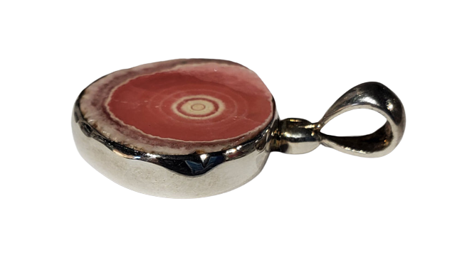 Rhodochrosite Stalactite Pendant