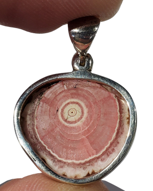 Rhodochrosite Stalactite Pendant