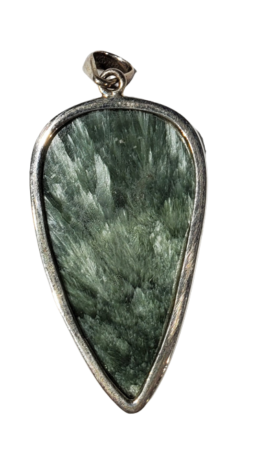 Seraphinite Pendant