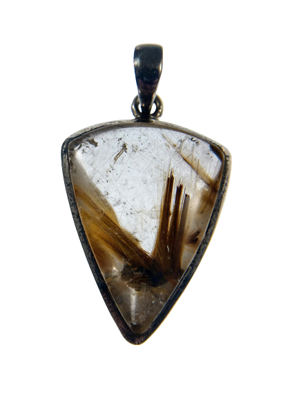 Rutilated Quartz Pendants