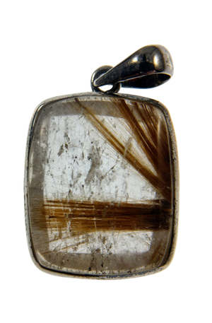 Rutilated Quartz Pendants