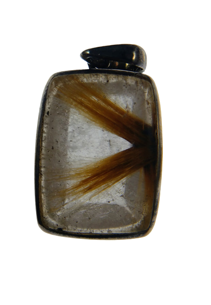 Rutilated Quartz Pendants