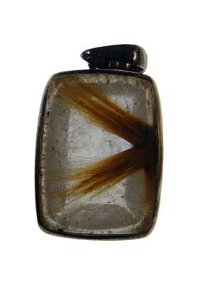 Rutilated Quartz Pendants