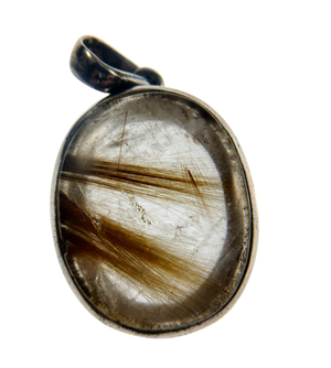 Rutilated Quartz Pendants