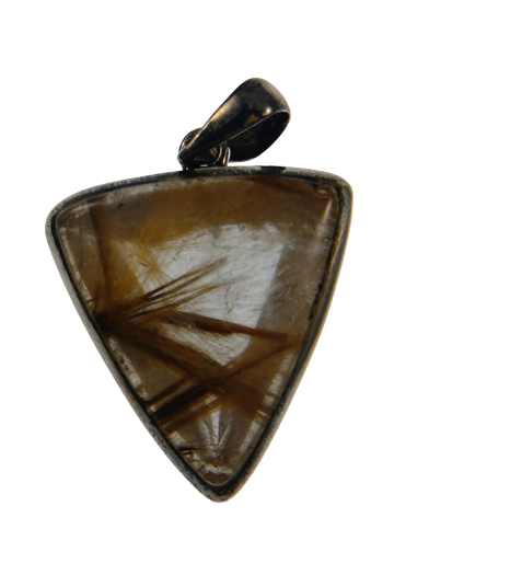 Rutilated Quartz Pendants