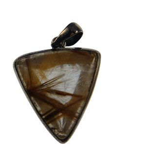 Rutilated Quartz Pendants