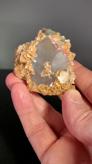 Fluorite w/ Barite