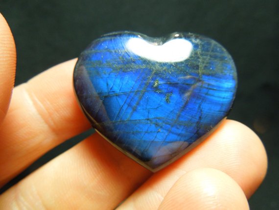 Blue Labradorite Heart