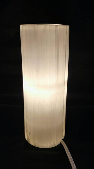 Selenite Lamp (cylinder)