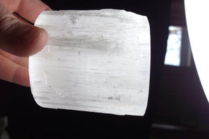 Selenite Candle Holder