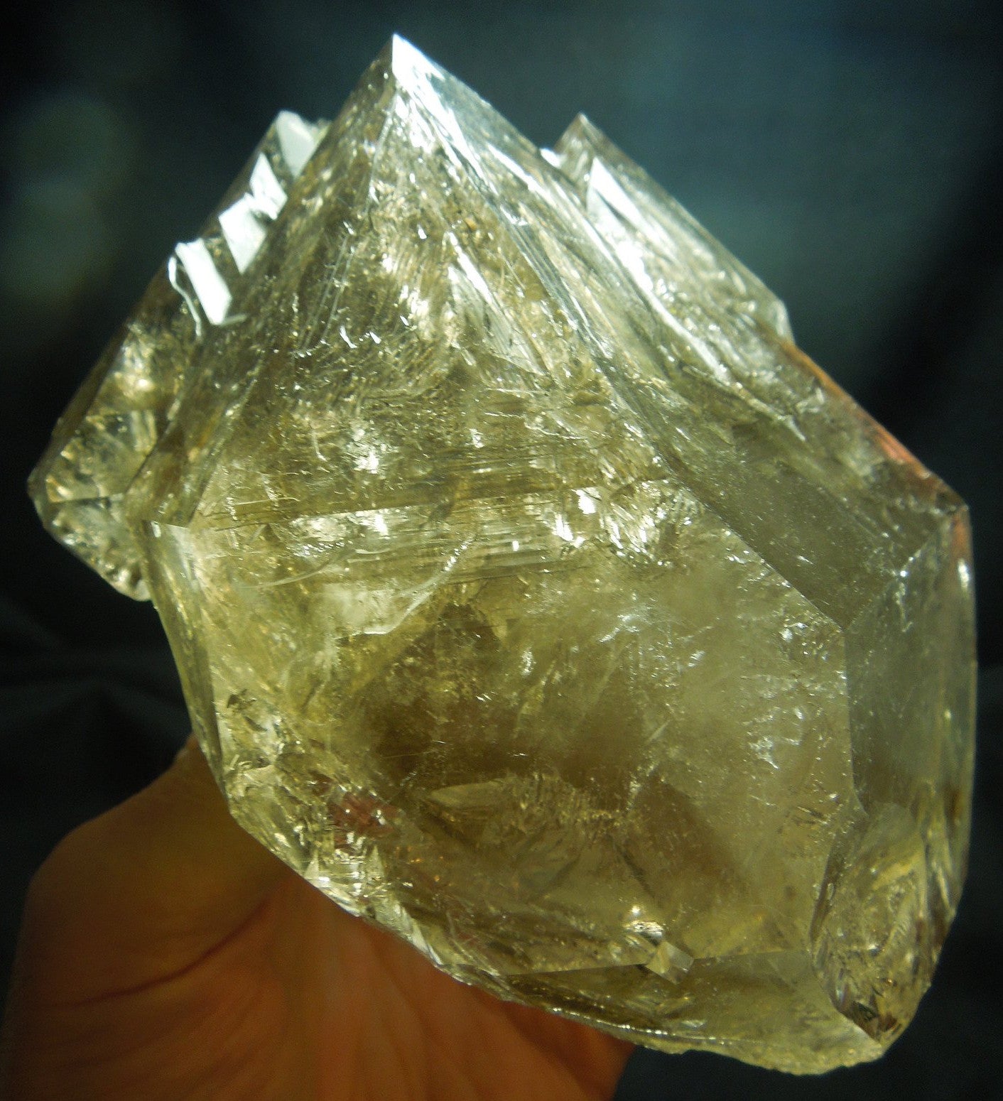 Smoky Elestial Quartz Enhydro, 2.8 lbs.