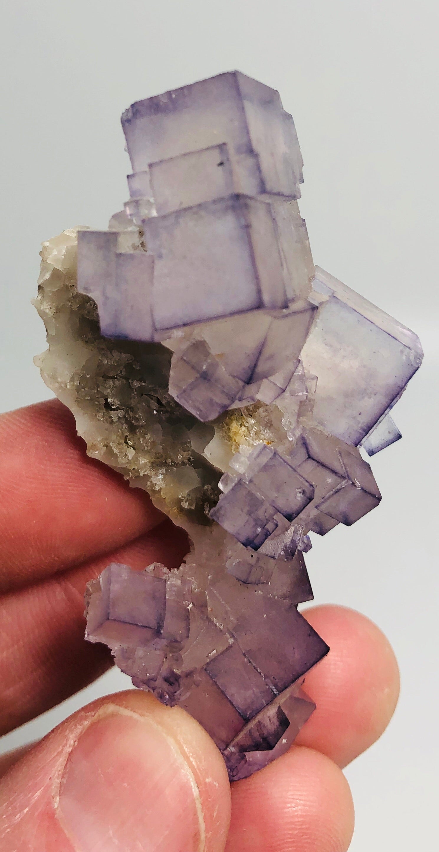 Fluorite, Tauorirt Mine, Morocco