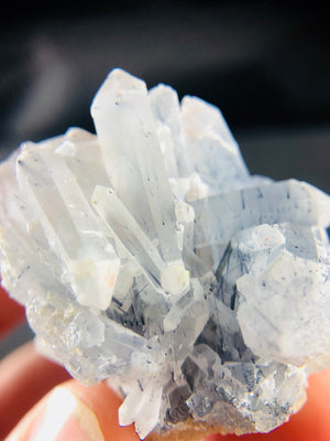 Quartz with Indicolite
