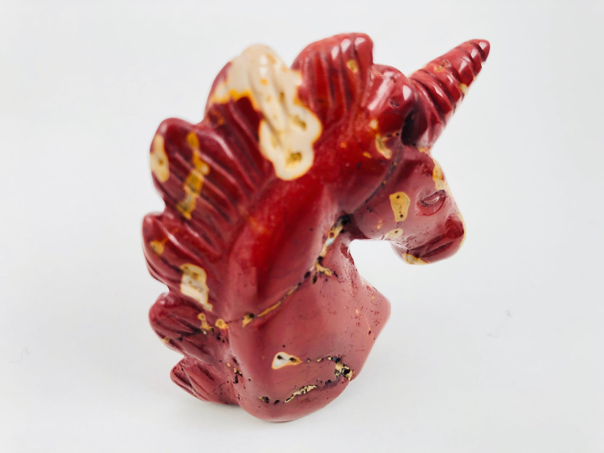 Agate Unicorn Carving