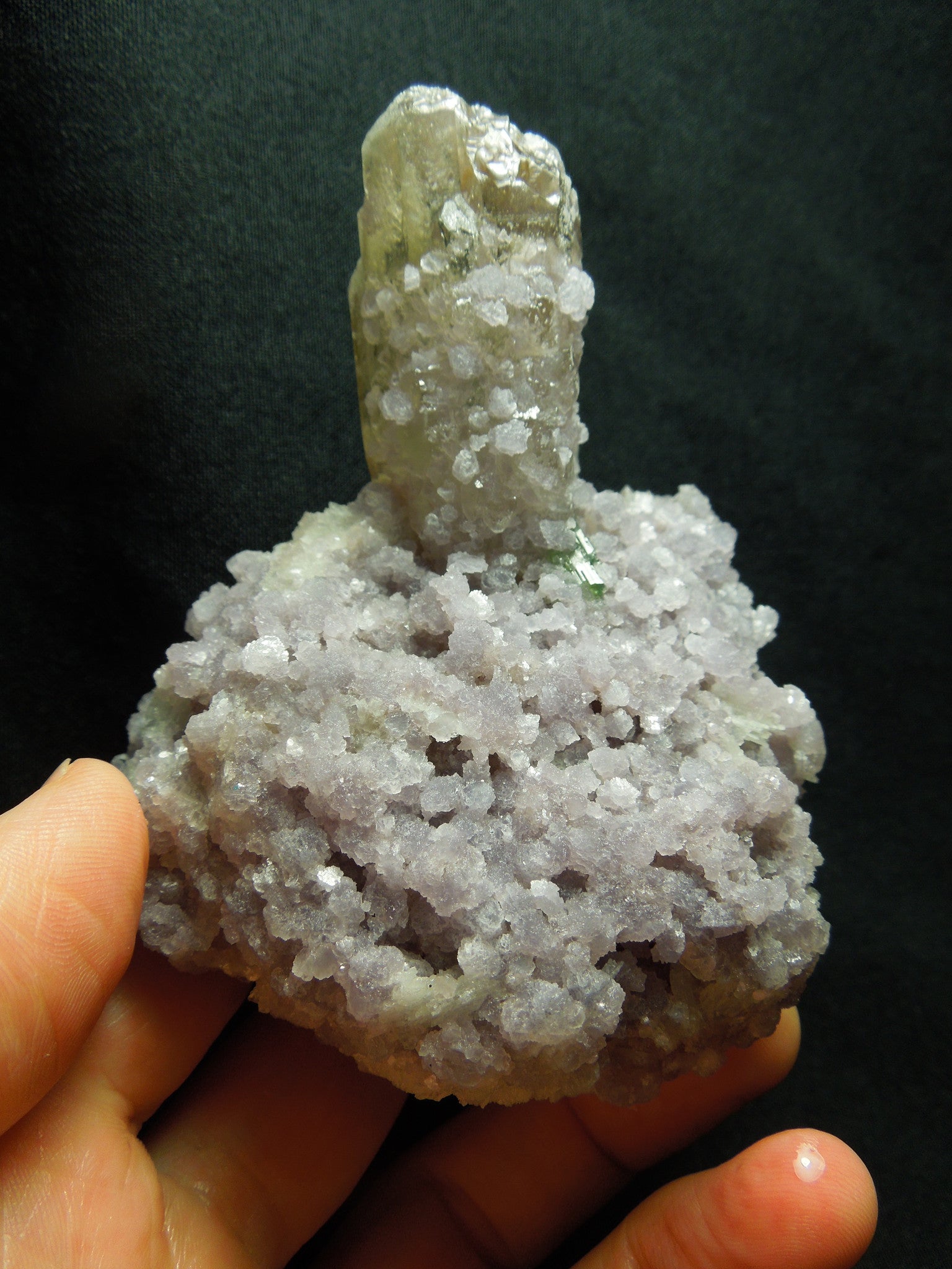 Quartz w/ Lepidolite, Tourmaline, & Cleavelandite