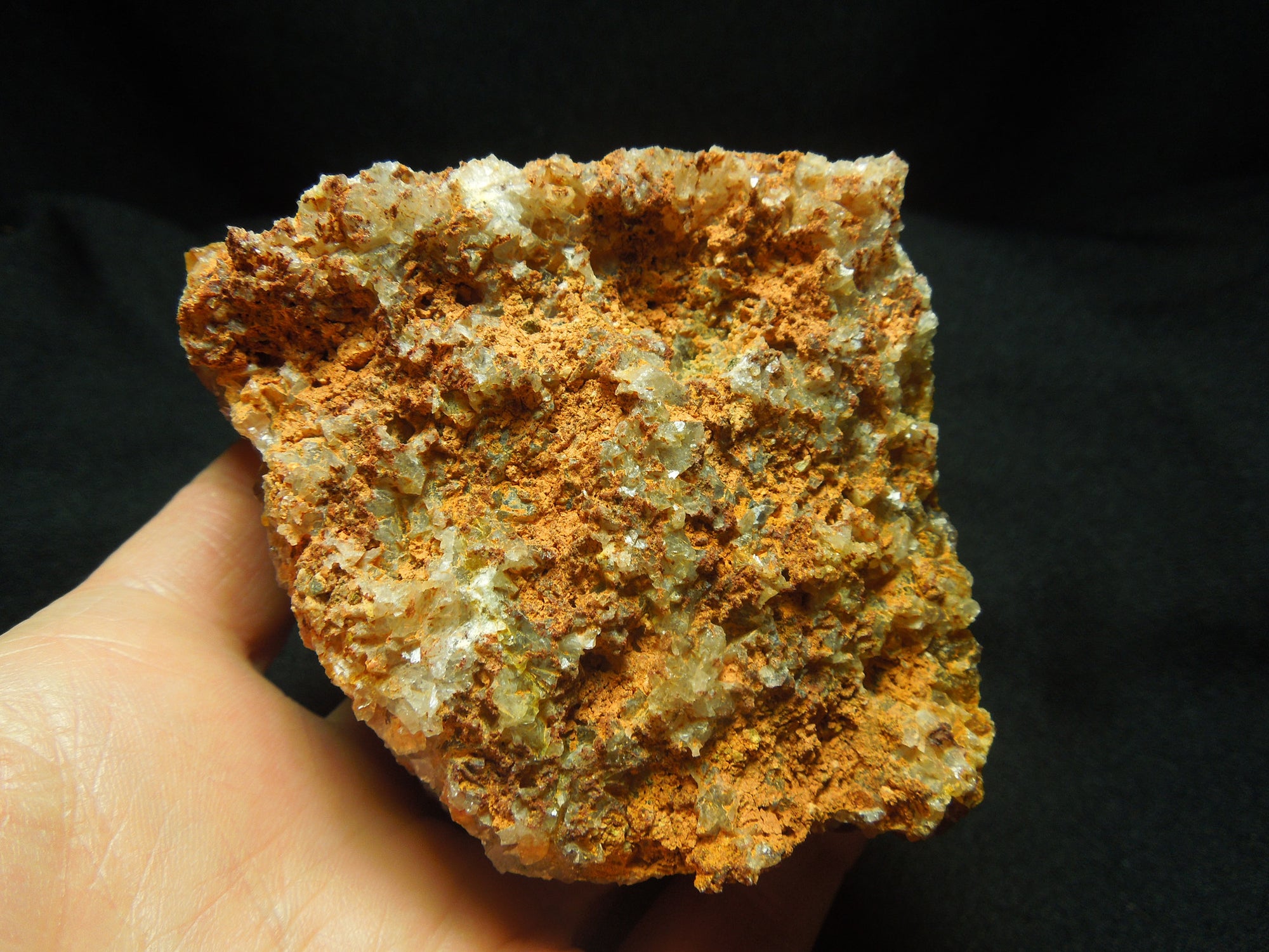 Hematoid Quartz Cluster