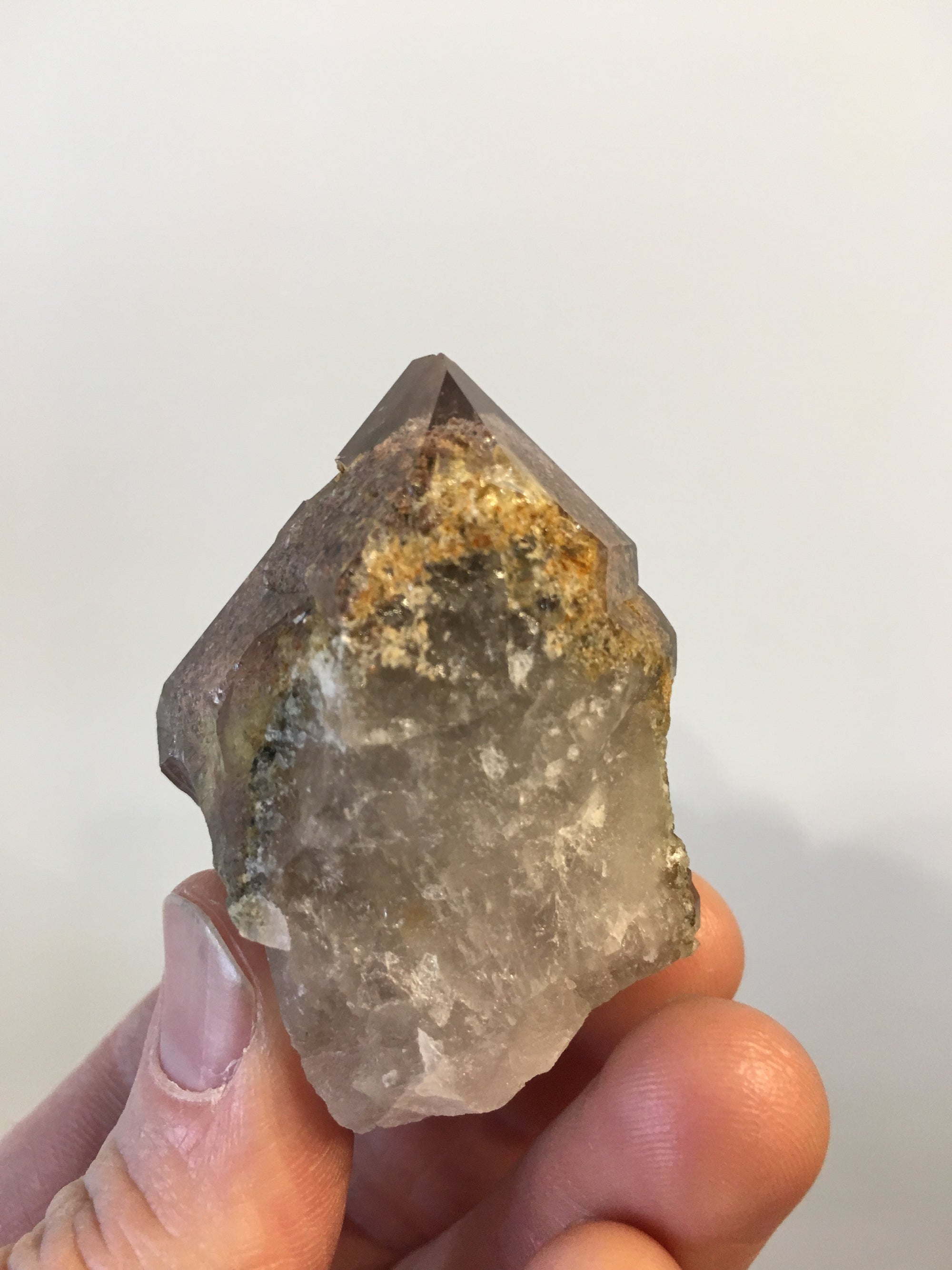 Quartz w/ Chlorite, Lodolite, Brasil