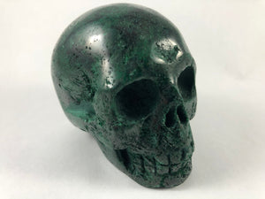 Malachite Skull