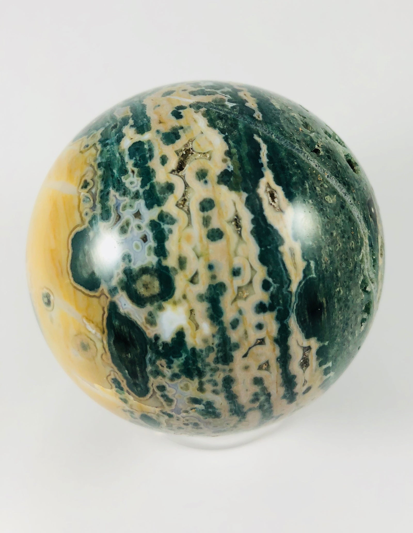 Ocean Jasper Sphere