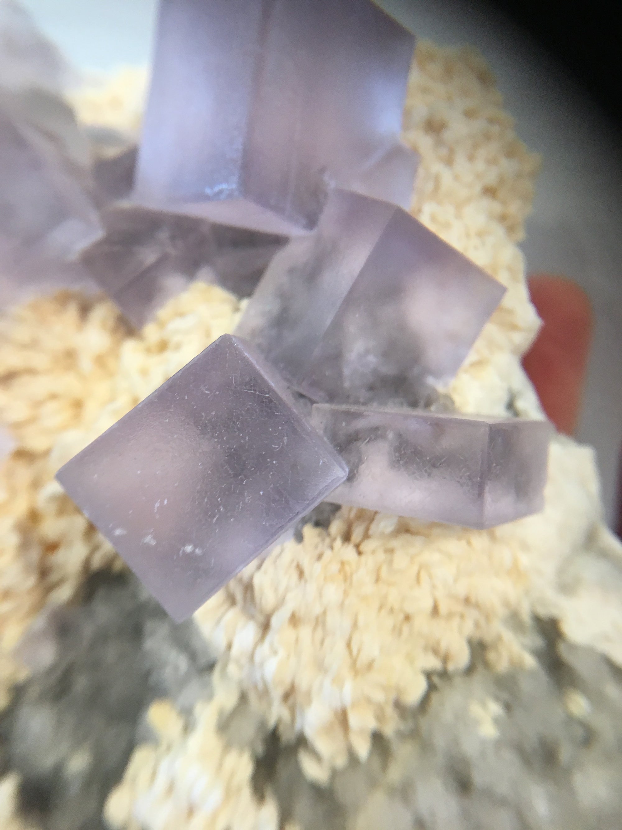 Fluorite w/ Dolomite, 2.98 lbs., Tauorirt Mine, Morocco