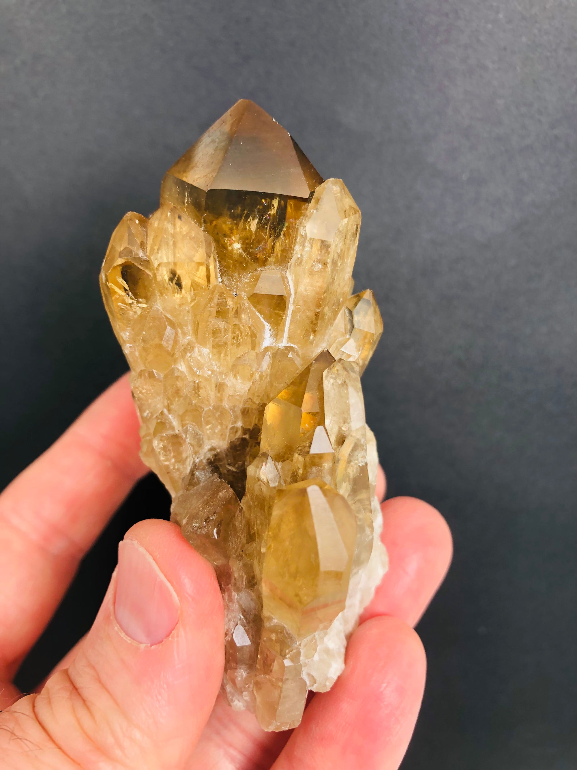 Natural Citrine, DR Congo