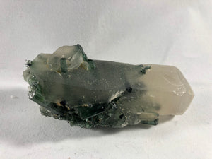 Quartz with Green Tourmaline