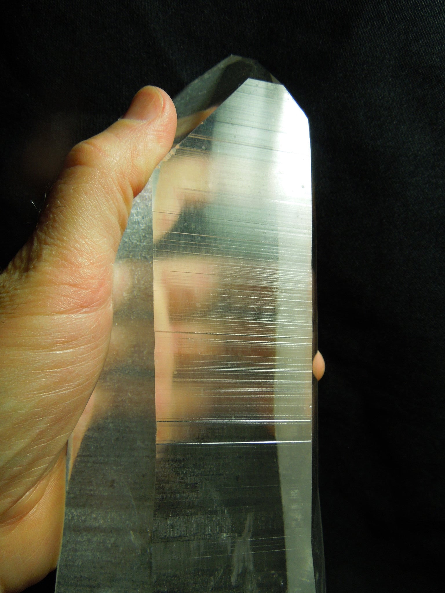 Lemurian Phantom Quartz Crystal