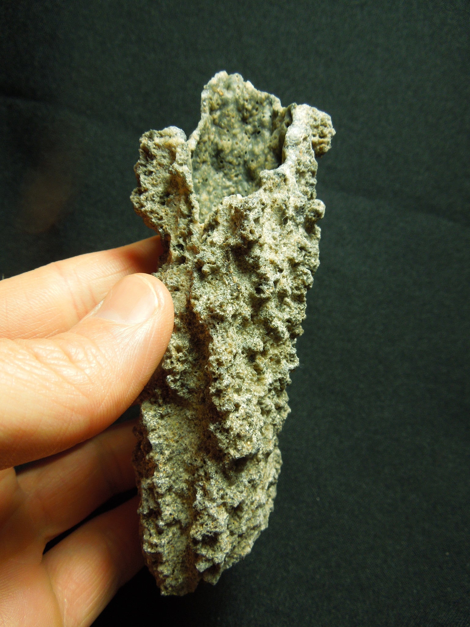 Fulgurite "Lightning Striking Sand"