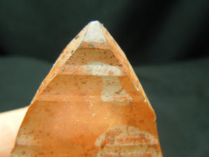 Tangerine Lemurian Quartz Crystal