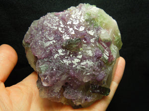 Lepidolite w/ Watermelon Tourmaline, 1.33 lbs.