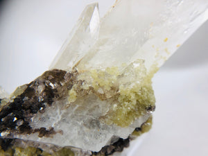 Quartz with Mica, Cleavelandite, and Biotite