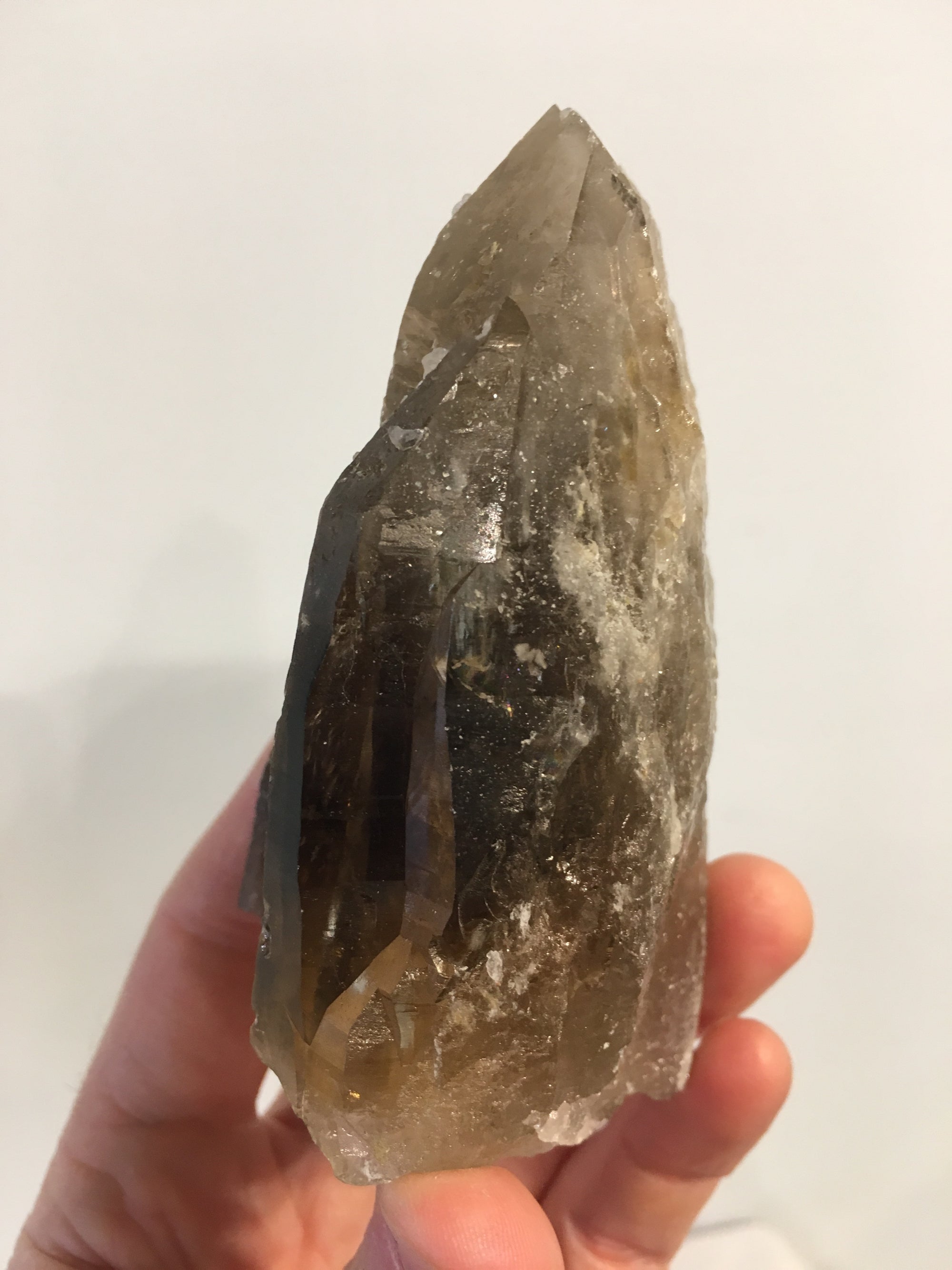 Smoky Quartz w/ Tourmaline & Mica, Brasil