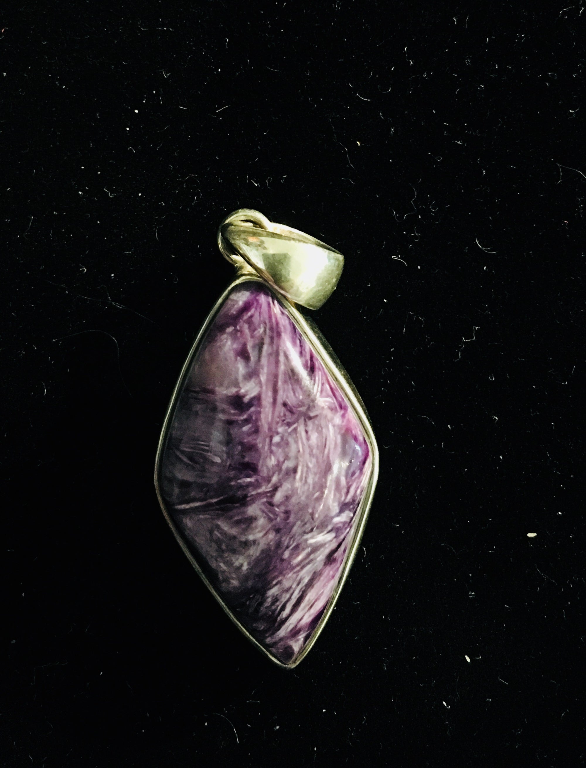 Charoite pendant