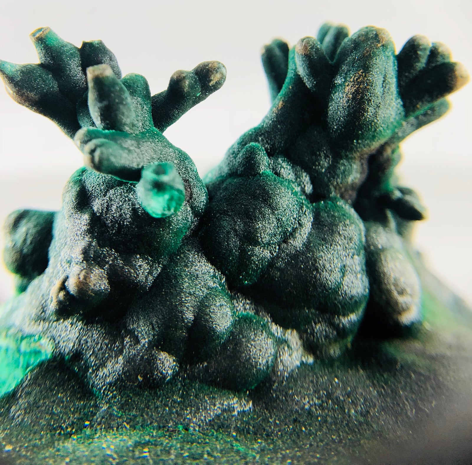 Malachite Stalactite Cluster