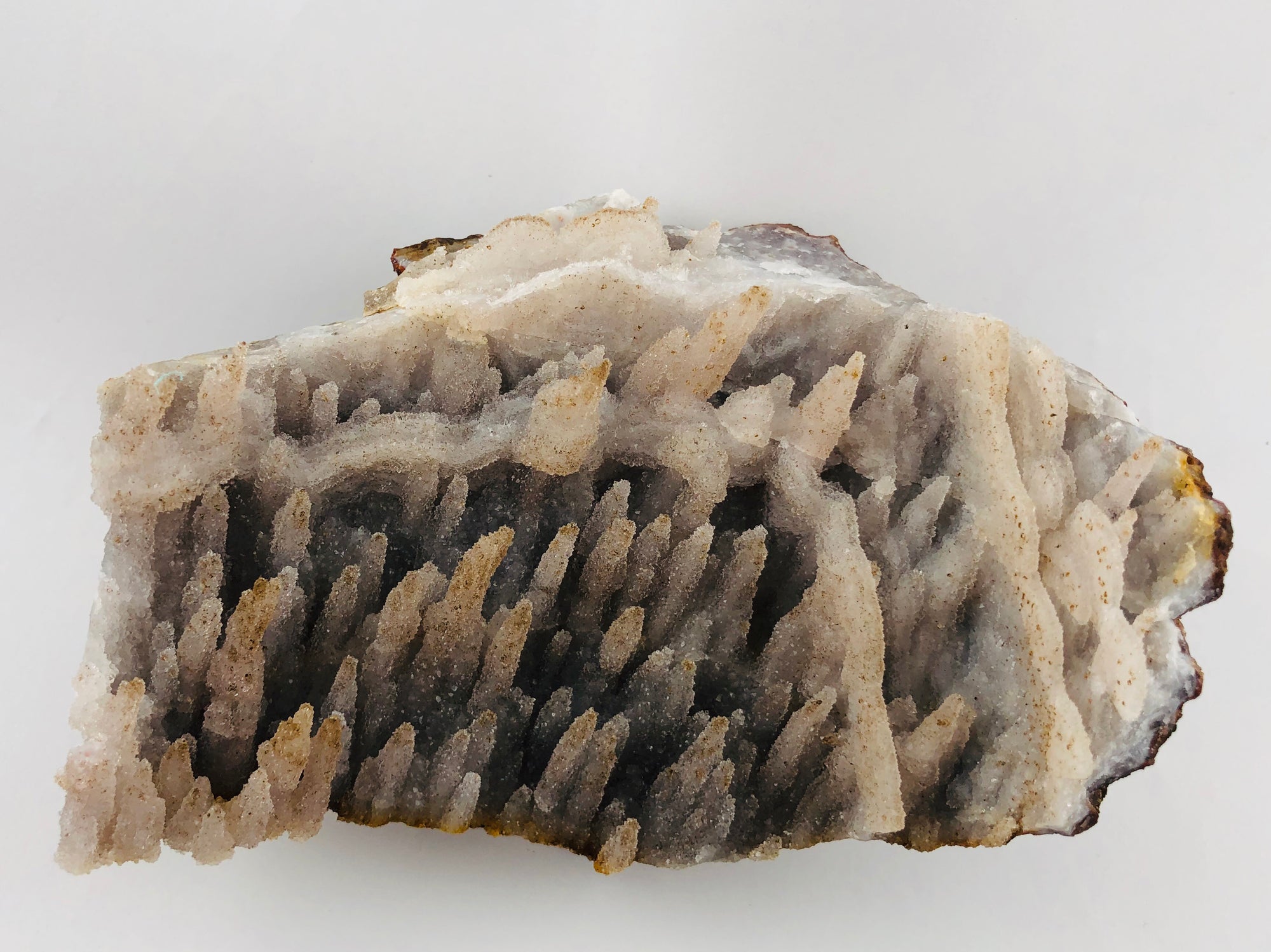 Druzy Quartz Stalactites, Morocco
