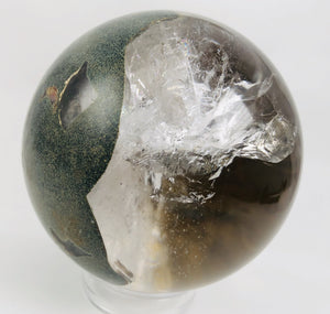 Quartz Sphere w/ Chlorite, Brasil