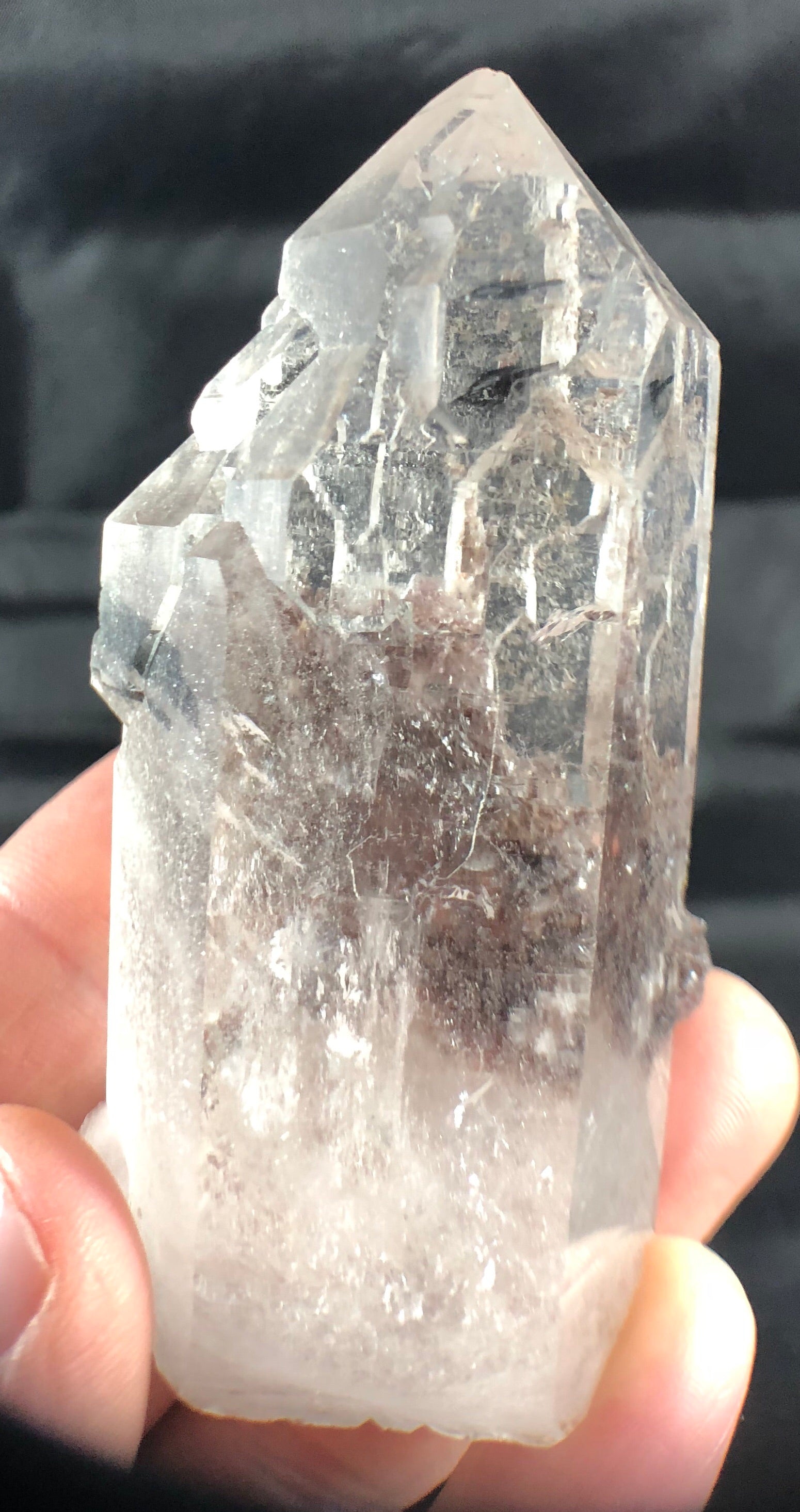 Cathedral Quartz w/ Lepidolite & Tourmaline