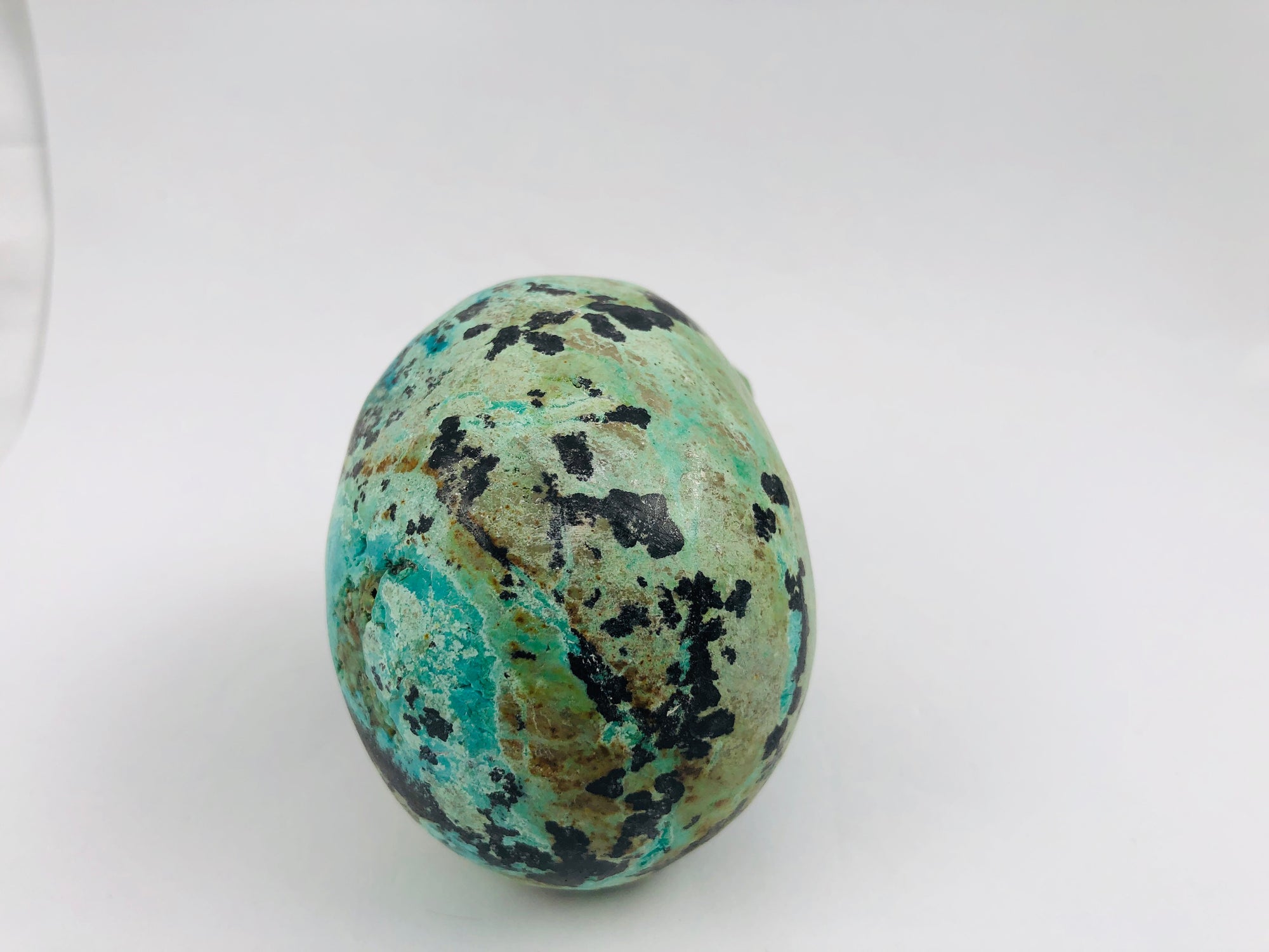 Chrysocolla Skull