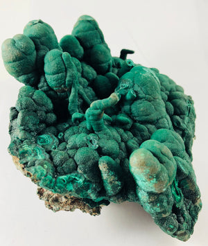 Botryodial Malachite with stalactites