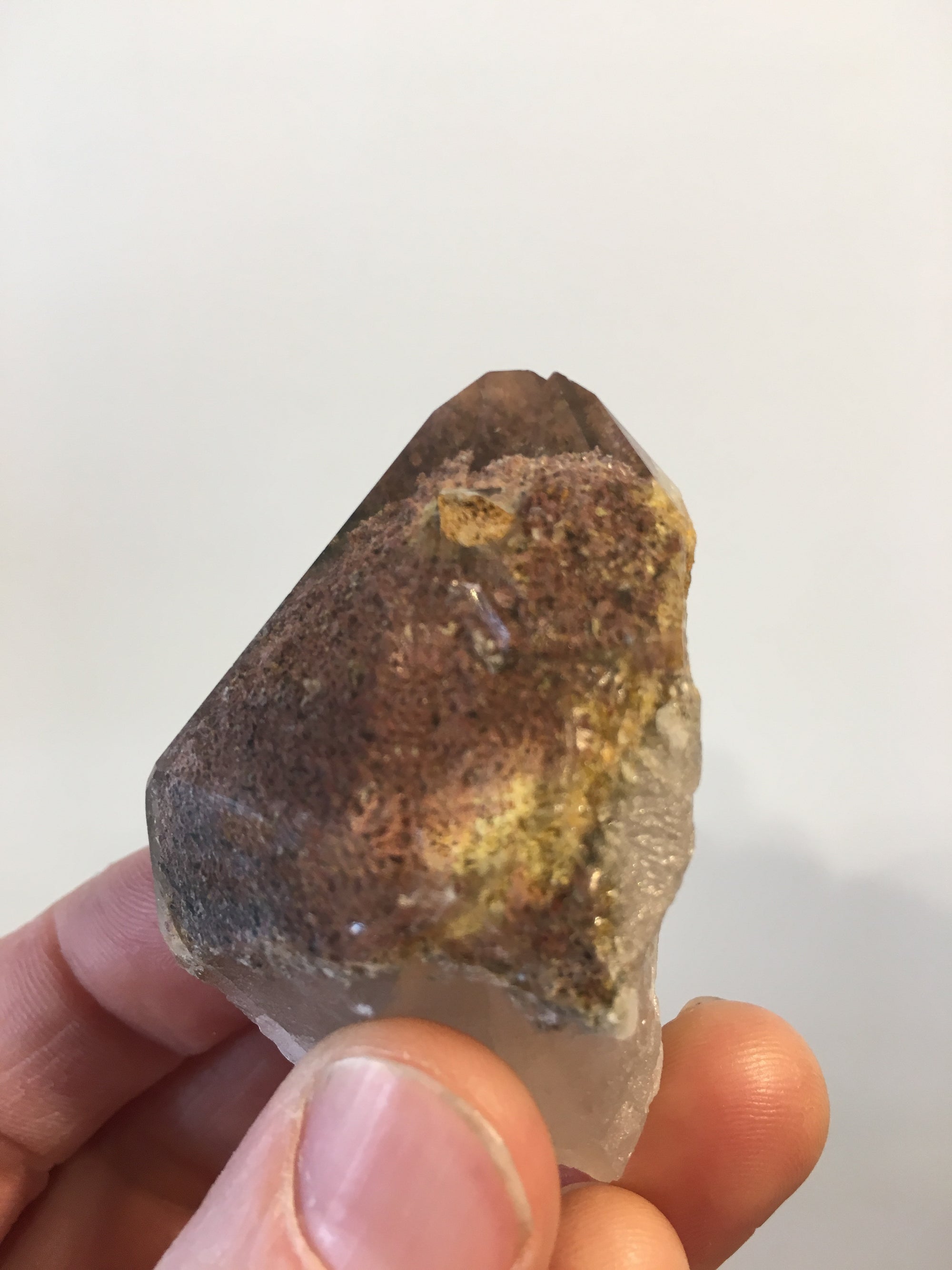 Quartz w/ Chlorite, Lodolite, Brasil