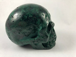 Malachite Skull