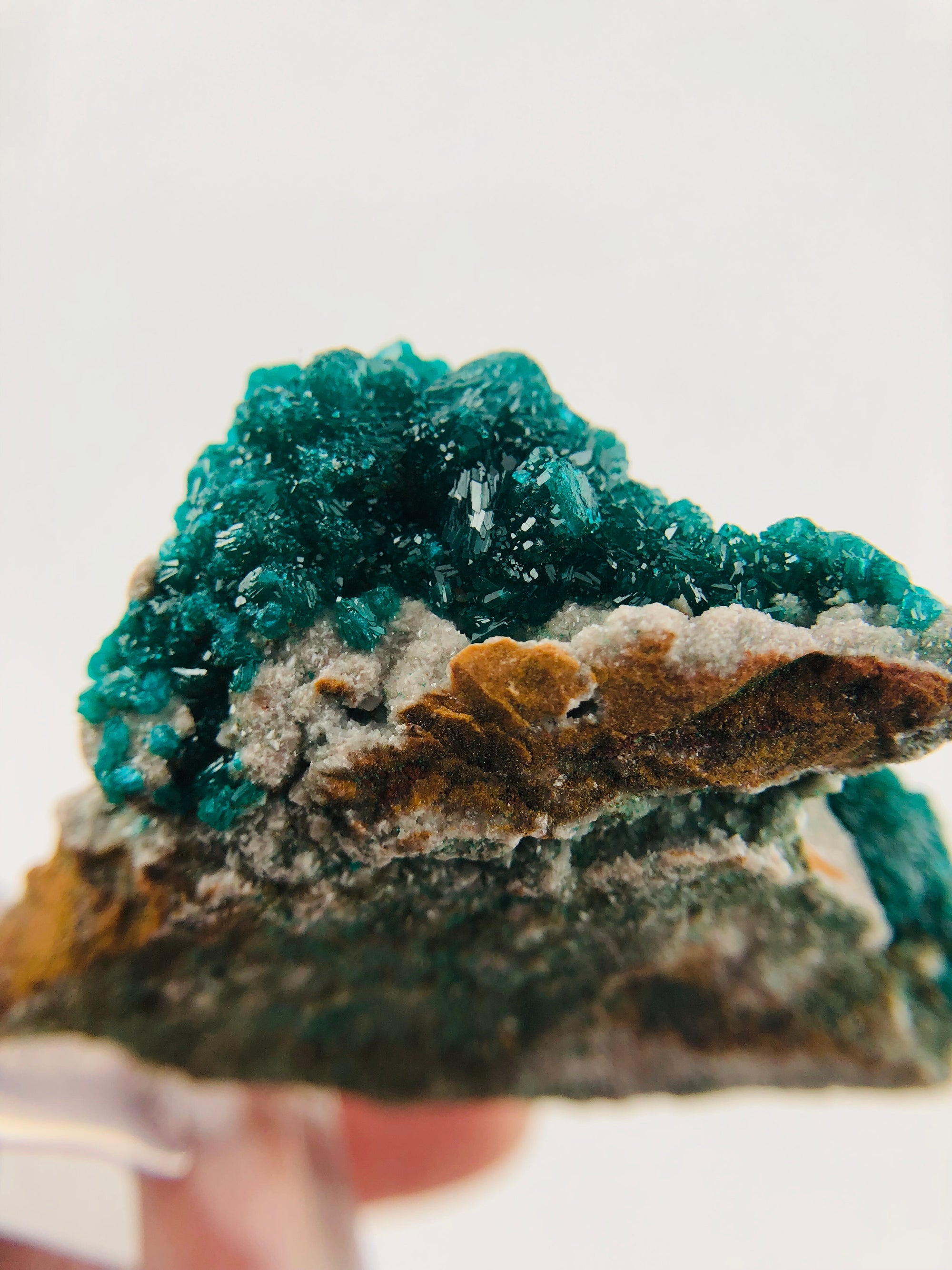 Dioptase, Dolomite