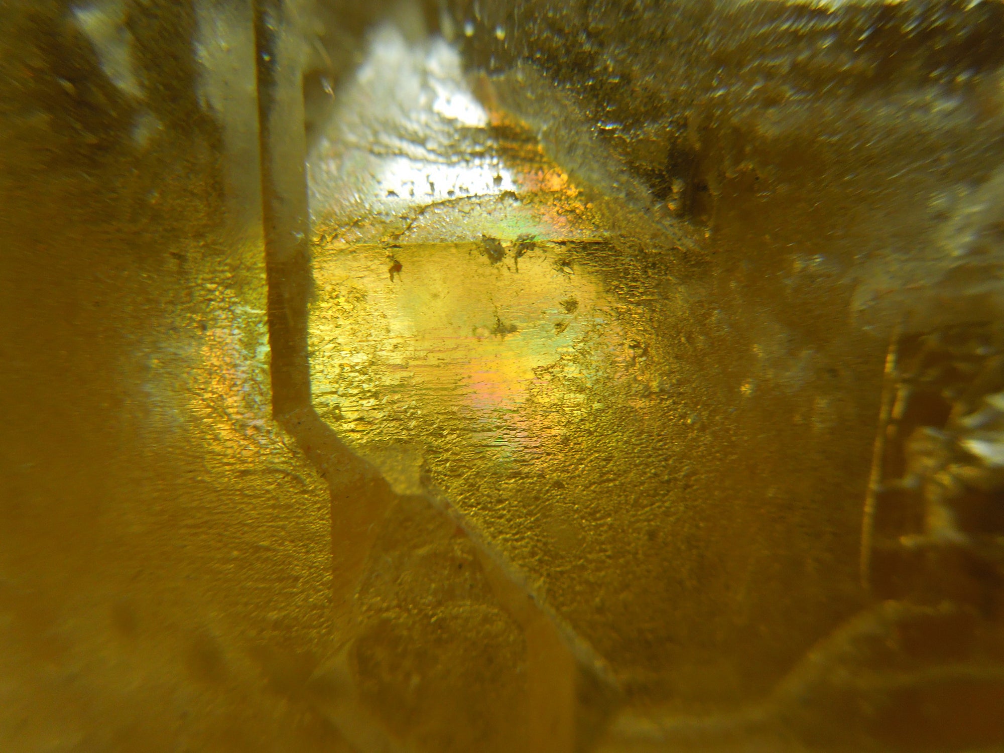 Natural Citrine Cathedral Quartz, 7.5 lbs.
